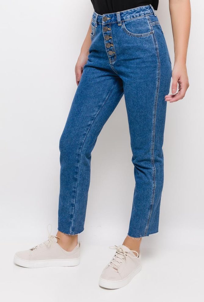 Blue Mom Jeans