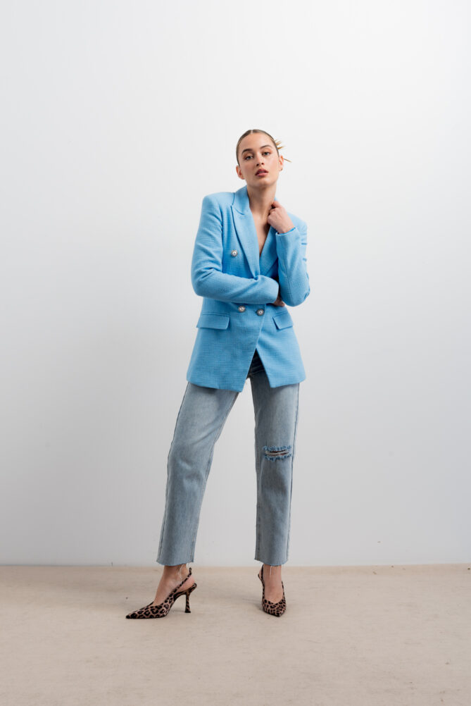 The French 95 - Swiss online shopping for women's fashion - Shop tweed blazers at affordable prices - Free shipping in Switzerland