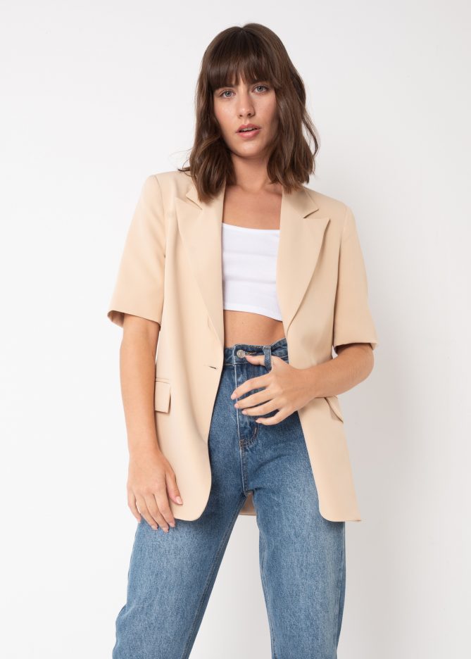 The French 95 - Swiss online shopping for women's fashion - Shop women's short sleeve blazers at affordable prices - Free shipping in Switzerland