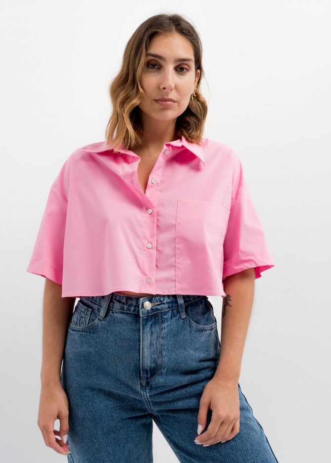 The French 95 - Swiss online shopping for women's fashion - Shop women's cotton cropped shirts at affordable prices - Free shipping in Switzerland