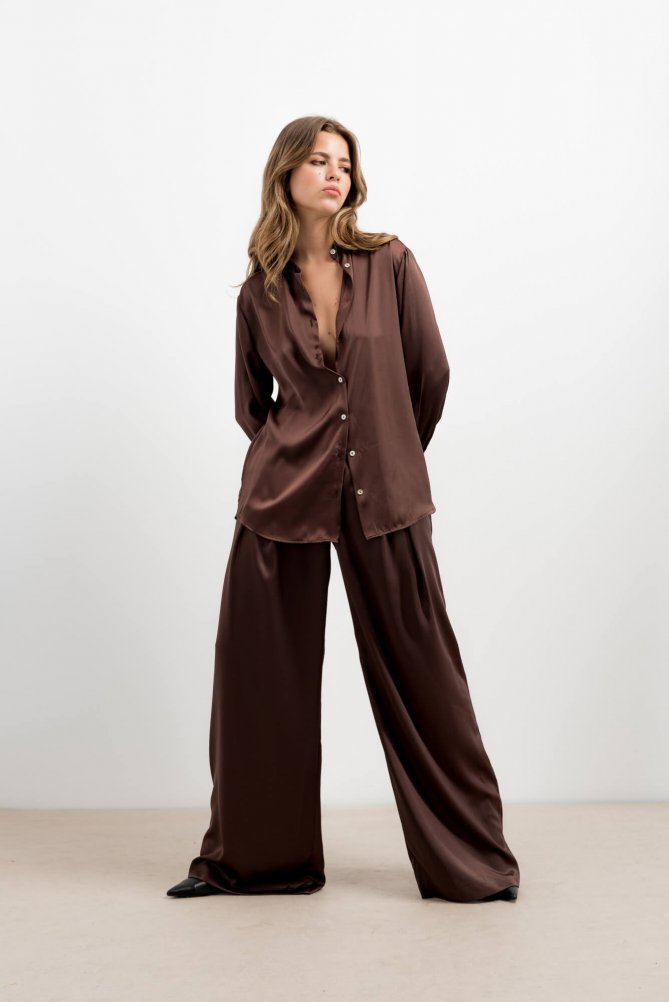 The French 95 - Swiss online shopping for women's fashion - Shop women's satin trousers at affordable prices - Free shipping in Switzerland