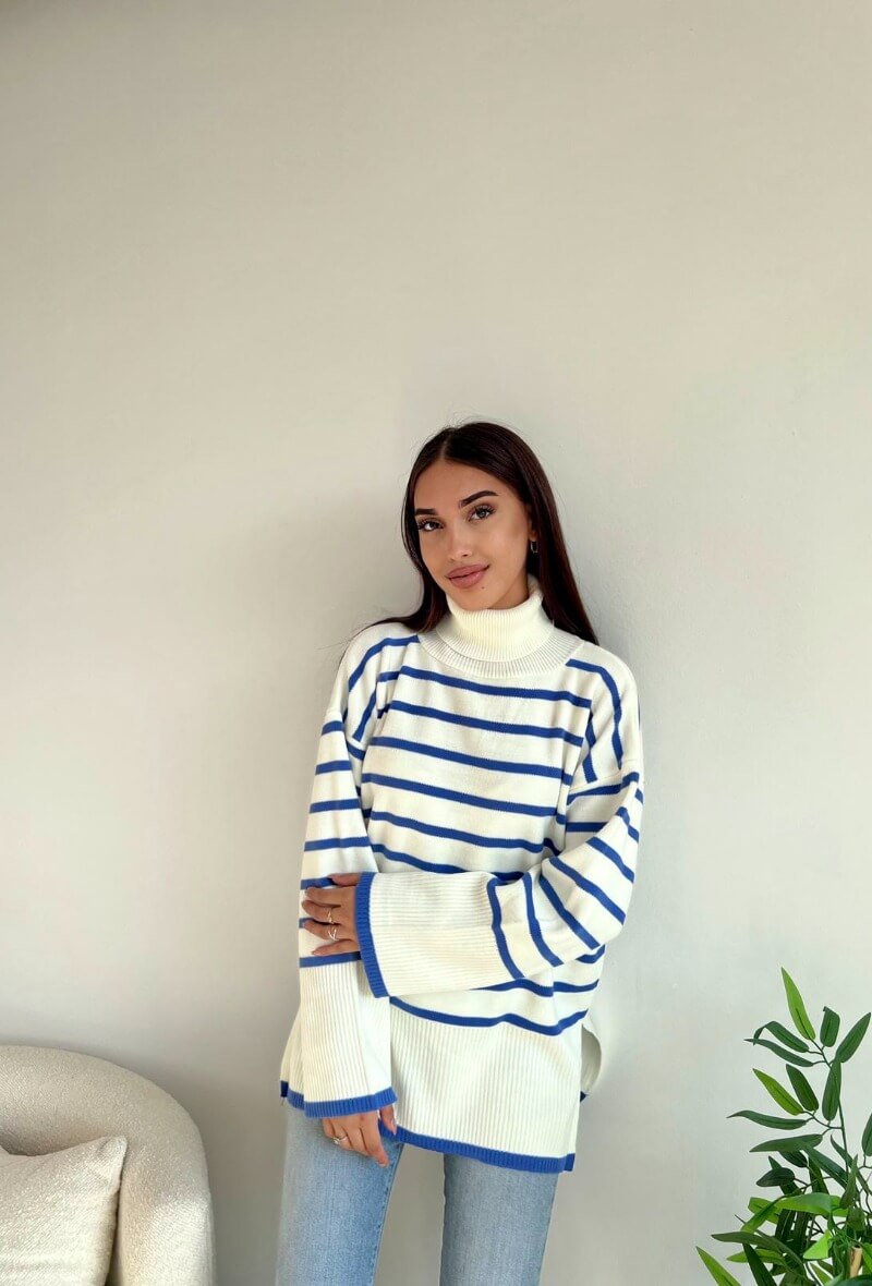 The French 95 - Swiss online shopping for women's fashion - Shop the classic marinière pullovers at affordable price - Free shipping in Switzerland