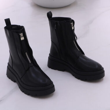 Zipped Ankle Boots