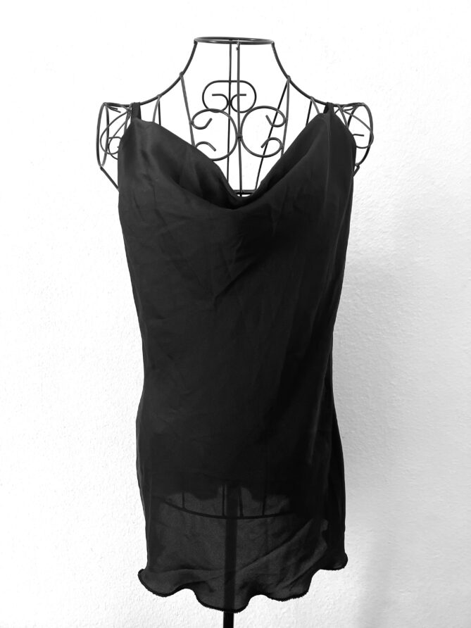 Women's mini slip dress Collection - Recycled fashion made in Switzerland - The French 95
