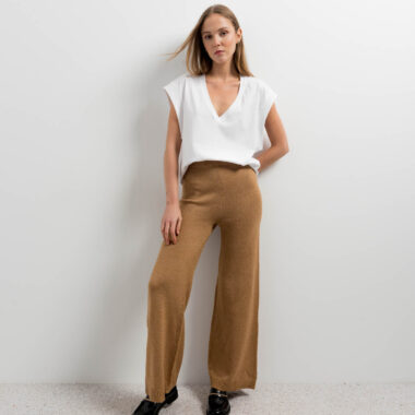 Knitted Loose Trousers